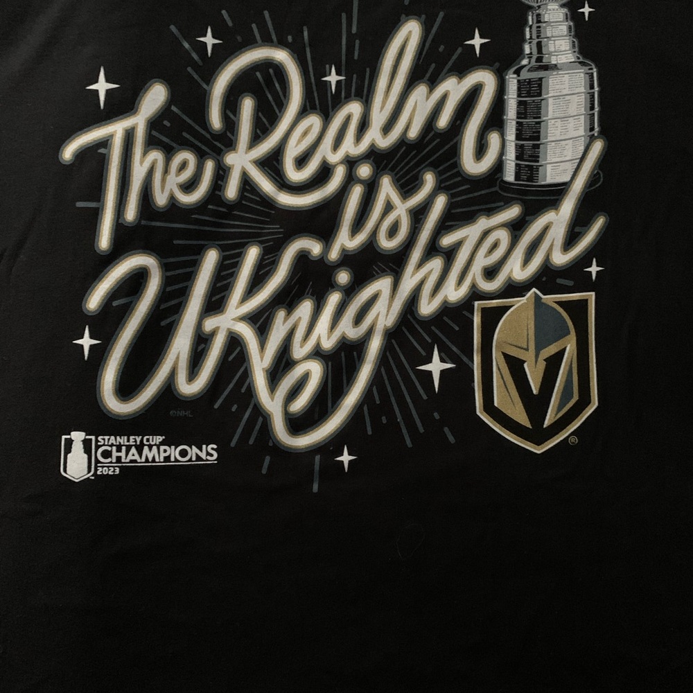 2023 Vegas Knights Stanley Cup Championship T-Shirt Men’s XXL